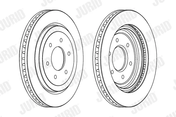 Bremsscheibe JURID 563024JC-1