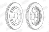 Bremsscheibe Vorderachse JURID 563024JC-1