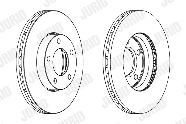 Bremsscheibe JURID 563028JC