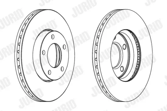 Bremsscheibe JURID 563028JC Bild Bremsscheibe JURID 563028JC