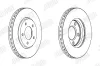 Bremsscheibe Vorderachse JURID 563030JC