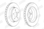 Bremsscheibe Vorderachse JURID 563041JC