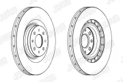 Bremsscheibe Vorderachse JURID 563057JC