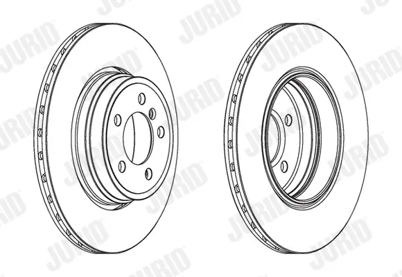 Bremsscheibe JURID 563066JC-1 Bild Bremsscheibe JURID 563066JC-1