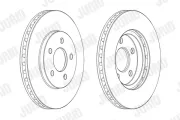 Bremsscheibe Vorderachse JURID 563084JC