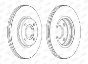 Bremsscheibe Vorderachse JURID 563115JC