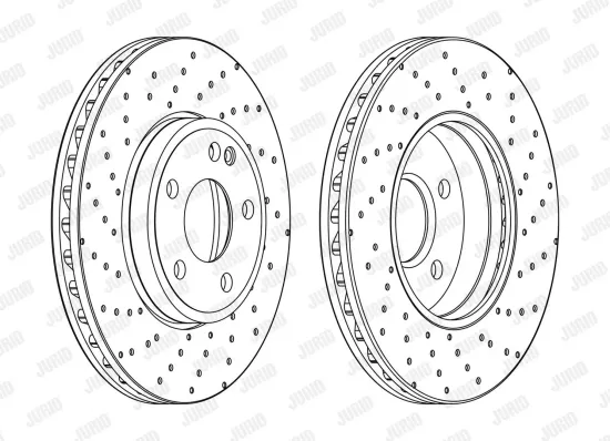 Bremsbelagsatz, Scheibenbremse JURID 573018J Bild Bremsbelagsatz, Scheibenbremse JURID 573018J