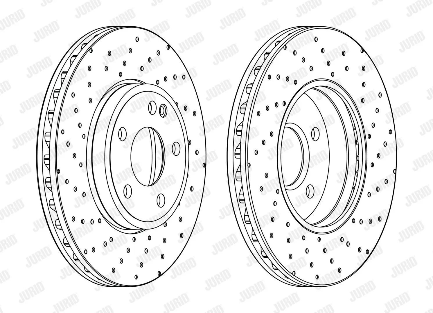 Bremsscheibe JURID 563118JC
