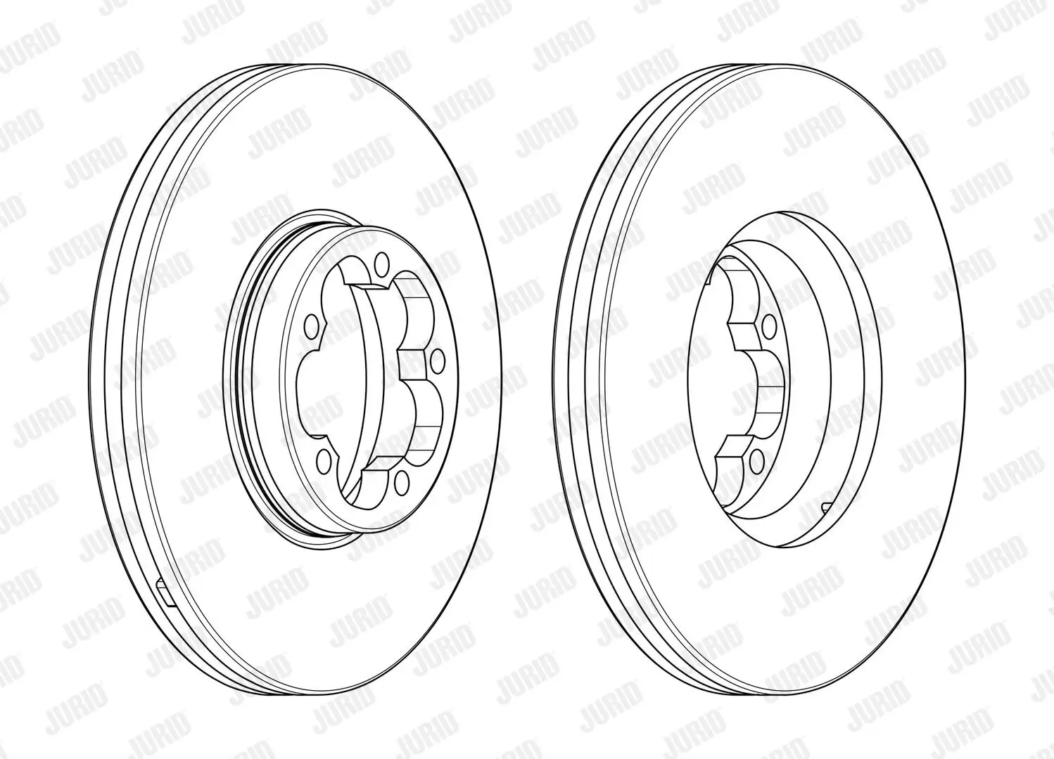Bremsscheibe JURID 563122J-1