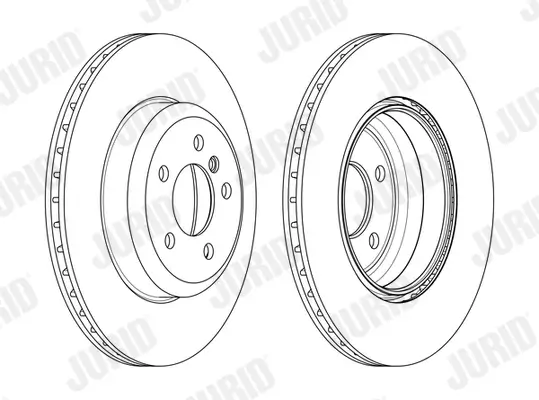 Bremsscheibe JURID 563134JC