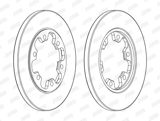 Bremsscheibe JURID 563139JC Bild Bremsscheibe JURID 563139JC