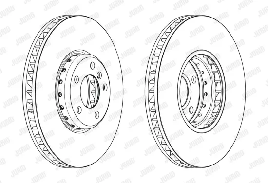 Bremsscheibe JURID 563150JVC-1 Bild Bremsscheibe JURID 563150JVC-1