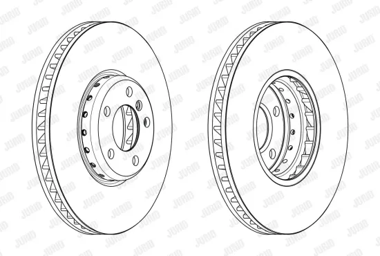 Bremsscheibe JURID 563151JVC-1 Bild Bremsscheibe JURID 563151JVC-1