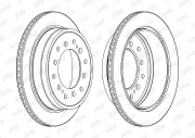 Bremsscheibe Hinterachse JURID 563157JC