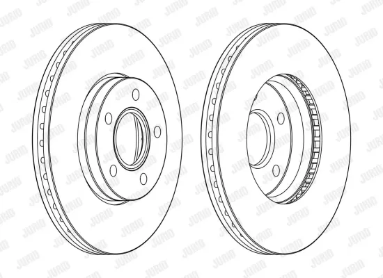 Bremsscheibe JURID 563160JC Bild Bremsscheibe JURID 563160JC
