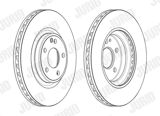 Bremsscheibe JURID 563163JC