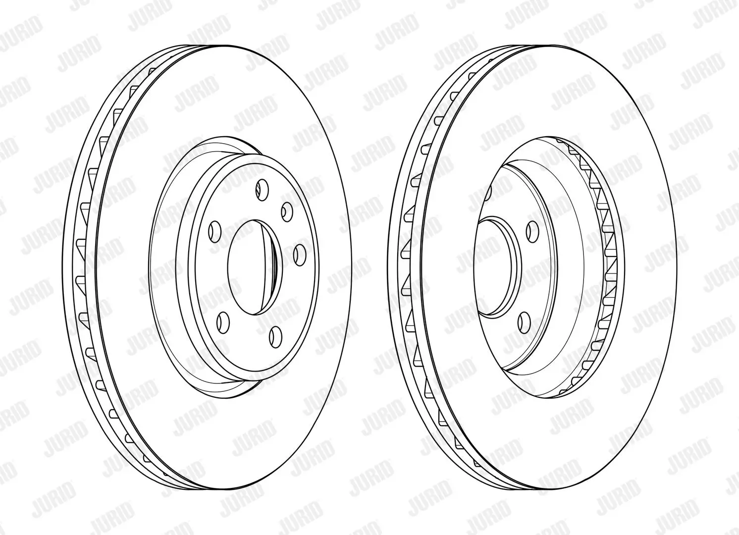 Bremsscheibe JURID 563174JC-1