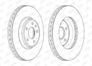 Bremsscheibe JURID 563174JC-1