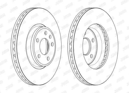 Bremsscheibe JURID 563174JC-1 Bild Bremsscheibe JURID 563174JC-1
