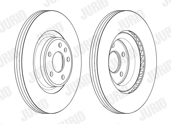 Bremsscheibe JURID 563175JC-1 Bild Bremsscheibe JURID 563175JC-1