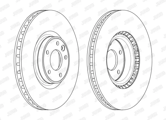 Bremsscheibe JURID 563179JC-1 Bild Bremsscheibe JURID 563179JC-1