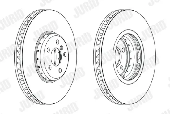 Bremsscheibe JURID 563210JVC-1 Bild Bremsscheibe JURID 563210JVC-1