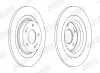 Bremsscheibe Hinterachse JURID 563216JC Bild Bremsscheibe Hinterachse JURID 563216JC