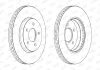Bremsscheibe Vorderachse JURID 563234JC Bild Bremsscheibe Vorderachse JURID 563234JC