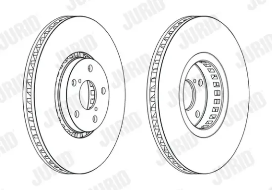 Bremsscheibe Vorderachse rechts JURID 563239JC-1 Bild Bremsscheibe Vorderachse rechts JURID 563239JC-1