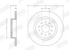 Bremsscheibe Hinterachse JURID 563296JC Bild Bremsscheibe Hinterachse JURID 563296JC