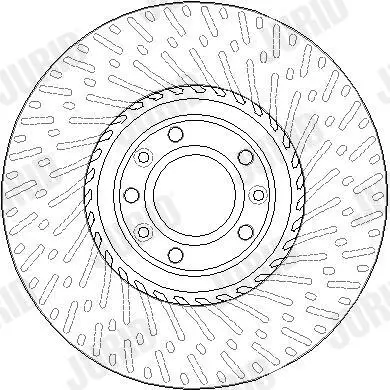 Bremsscheibe Vorderachse JURID 563314JC-1 Bild Bremsscheibe Vorderachse JURID 563314JC-1