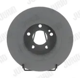 Bremsscheibe Hinterachse JURID 563320JVC-1