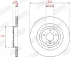 Bremsscheibe Hinterachse JURID 563323JC