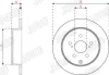 Bremsscheibe Hinterachse JURID 563344JC Bild Bremsscheibe Hinterachse JURID 563344JC