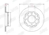 Bremsscheibe Hinterachse JURID 563364JC