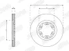 Bremsscheibe Vorderachse JURID 563463J Bild Bremsscheibe Vorderachse JURID 563463J