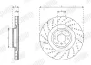 Bremsscheibe JURID 563483JC-1 Bild Bremsscheibe JURID 563483JC-1