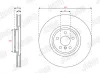 Bremsscheibe JURID 563668JC-1 Bild Bremsscheibe JURID 563668JC-1