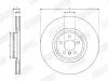 Bremsscheibe JURID 563668JC-1 Bild Bremsscheibe JURID 563668JC-1