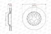 Bremsscheibe Vorderachse JURID 563692JVC-1 Bild Bremsscheibe Vorderachse JURID 563692JVC-1