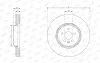 Bremsscheibe Vorderachse Vorderachse JURID 563723JVC-1 Bild Bremsscheibe Vorderachse Vorderachse JURID 563723JVC-1