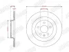 Bremsscheibe Hinterachse JURID 563733JC Bild Bremsscheibe Hinterachse JURID 563733JC