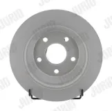 Bremsscheibe Hinterachse JURID 563738JC
