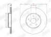 Bremsscheibe Hinterachse JURID 563745JC Bild Bremsscheibe Hinterachse JURID 563745JC