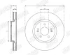 Bremsscheibe Vorderachse JURID 563747JC-1 Bild Bremsscheibe Vorderachse JURID 563747JC-1