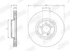 Bremsscheibe Vorderachse JURID 563754JC-1
