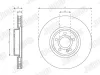 Bremsscheibe Vorderachse JURID 563754JC-1 Bild Bremsscheibe Vorderachse JURID 563754JC-1