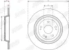Bremsscheibe Hinterachse JURID 563835JC Bild Bremsscheibe Hinterachse JURID 563835JC