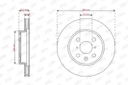 Bremsscheibe Vorderachse JURID 563855JC