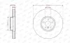 Bremsscheibe JURID 563874JC-1 Bild Bremsscheibe JURID 563874JC-1